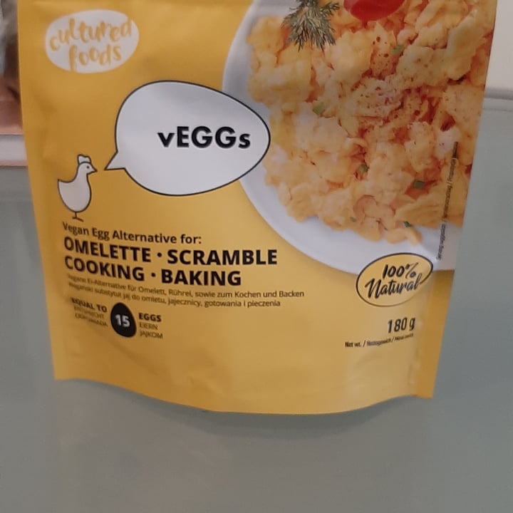 photo of Cultured Foods Vegan Egg Alternative For Omelette, Scramble, Cooking, Baking shared by @simona71marti on  25 Jun 2022 - review
