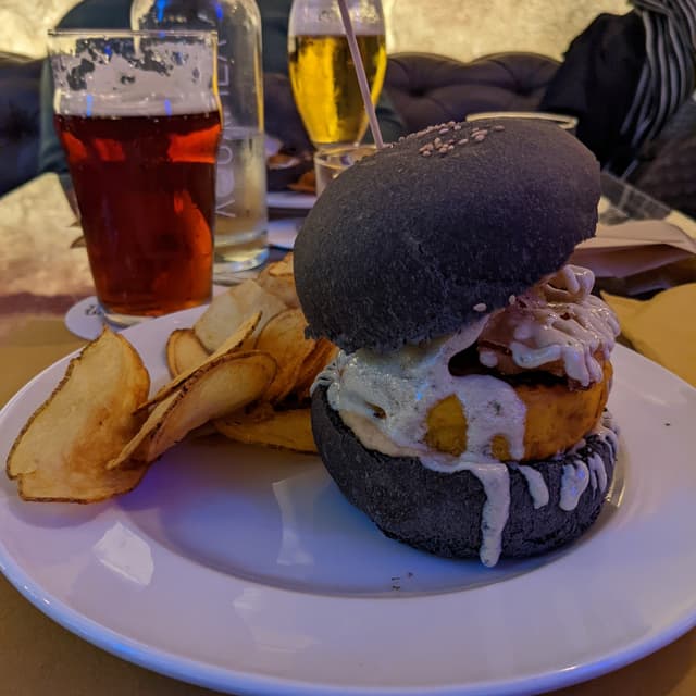 Foto del piatto “Black Veg”