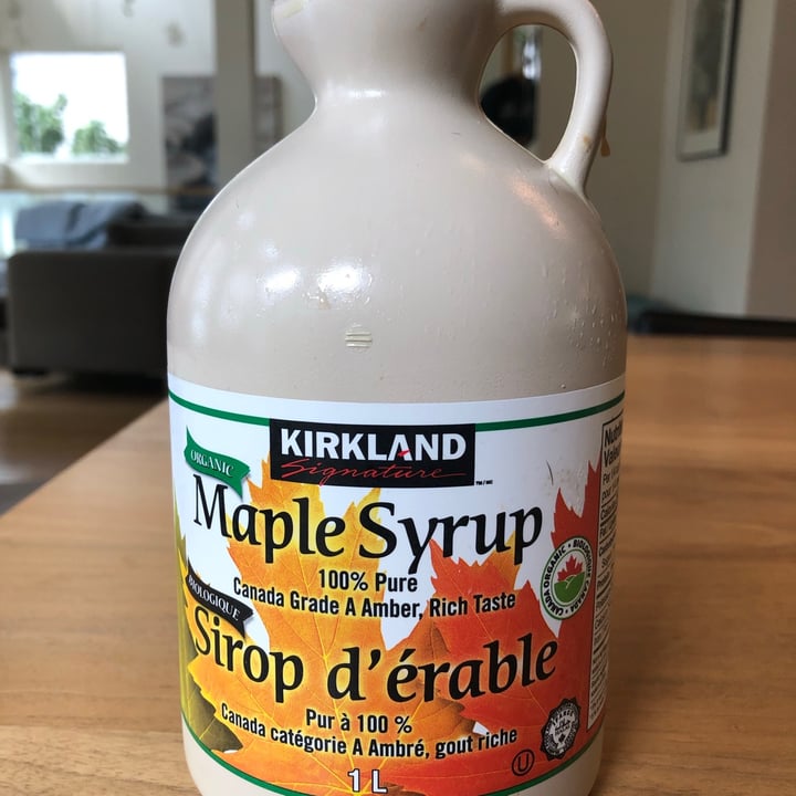 photo of Kirkland Signature Organic Maple Syrup shared by @jainnaba on  22 Aug 2021 - review