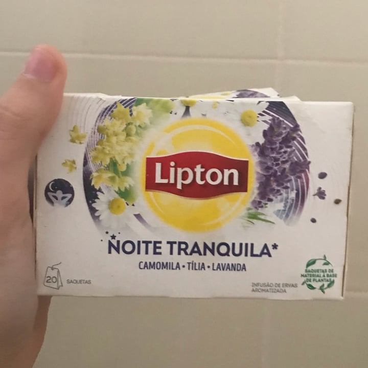 photo of Lipton chá noite tranquila shared by @helenammd0307 on  09 Oct 2022 - review