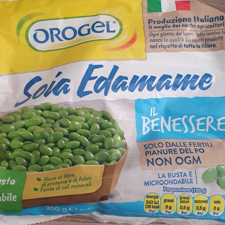 photo of Orogel Soia Edamame shared by @estercalcagnospadaro on  05 Apr 2022 - review