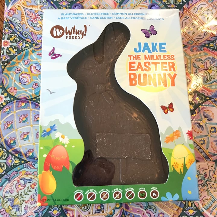 photo of No Whey! Foods Jake the Milkless Easter Bunny shared by @thevegfriend on  19 Apr 2022 - review