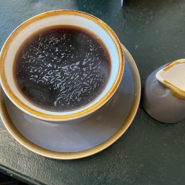 Photo of the dish “American with oat milk”
