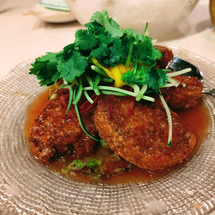 photo of LingZhi Vegetarian - Liat Towers Vegetarian fish with Thai sauce shared by @stevenneoh on  05 Jul 2022 - review