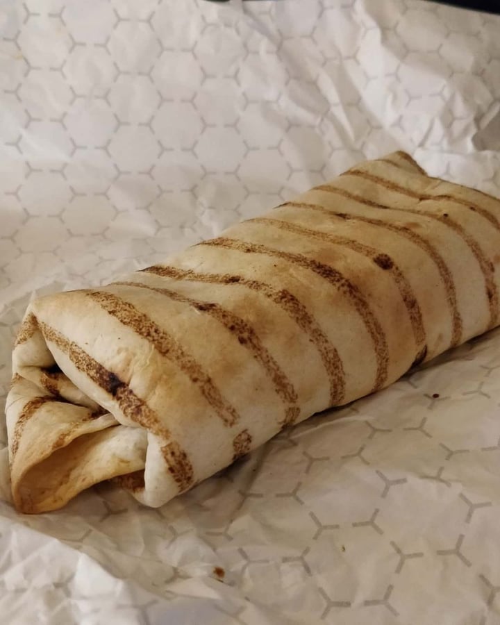 photo of The Vurger Co Canary Wharf Caribbean Jackfruit Wrap shared by @plumesworld on  28 Jan 2020 - review