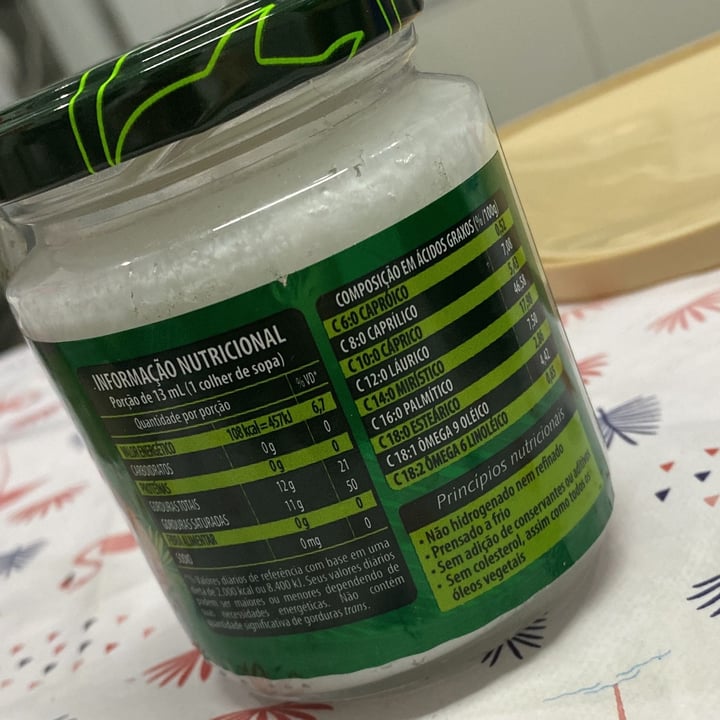 review photo of Copra Óleo de coco extravirgem shared by @mirelefeliz on 28 Apr 2022 - review