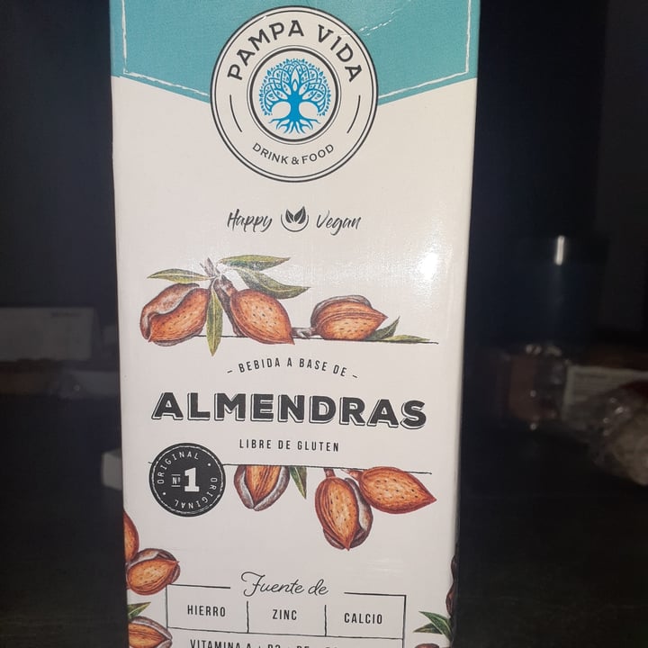 photo of Pampa Vida Leche de Almendras Sin Azúcar shared by @costaurbana on  28 Apr 2022 - review