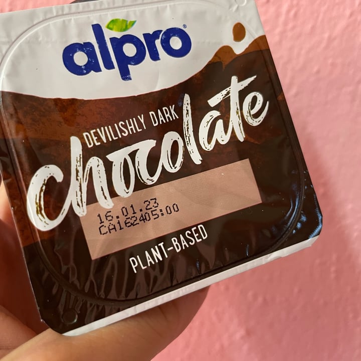 photo of Alpro Devilishly Dark Chocolate Plant-Based Dessert shared by @terrymirra9 on  18 Aug 2022 - review