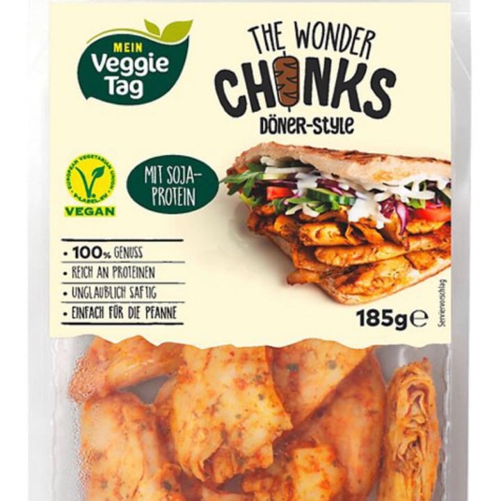 photo of Mein Veggie Tag The Wonder Chunks Döner-Style shared by @loory on  10 Aug 2021 - review