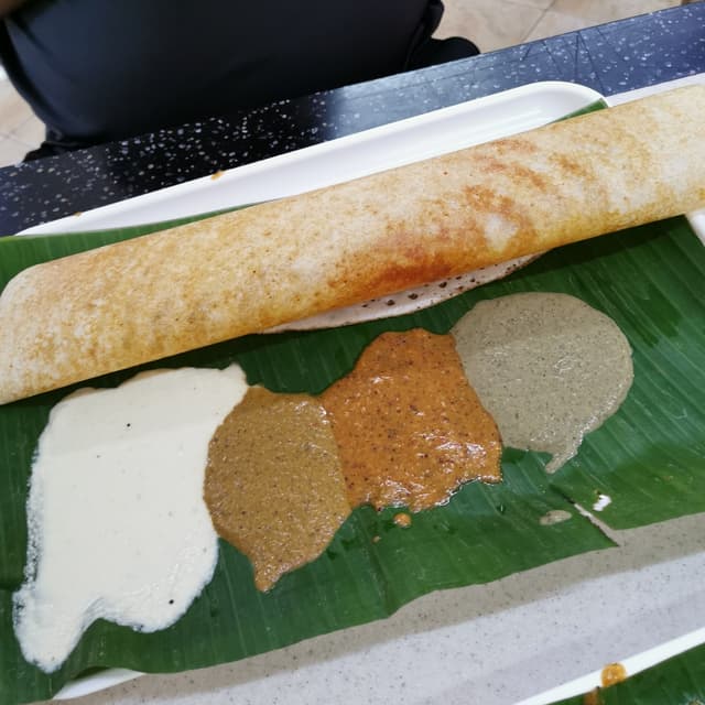 菜肴“Masala dosai”的照片