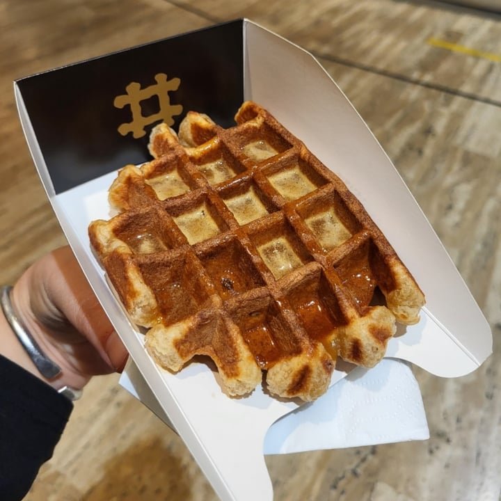 photo of Veganwaf' Belgian Waffle salty Caramel shared by @ceciliagb on  24 Apr 2022 - review