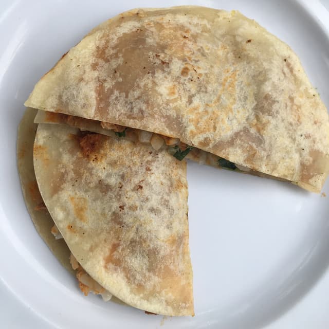 菜肴““Fajita” Mushroom Quesadilla”的照片