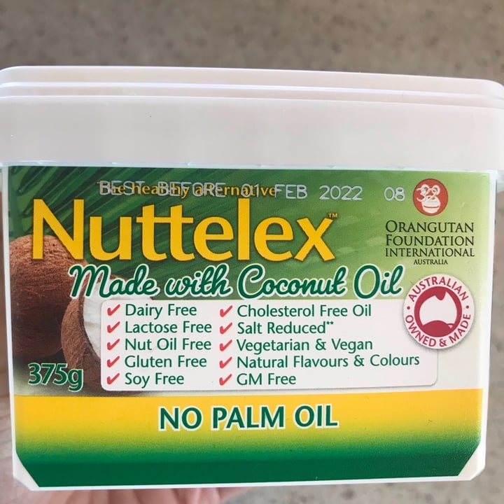 photo of Nuttelex Nuttelex Made With Coconut Oil shared by @lil-chickpea on  19 Aug 2021 - review