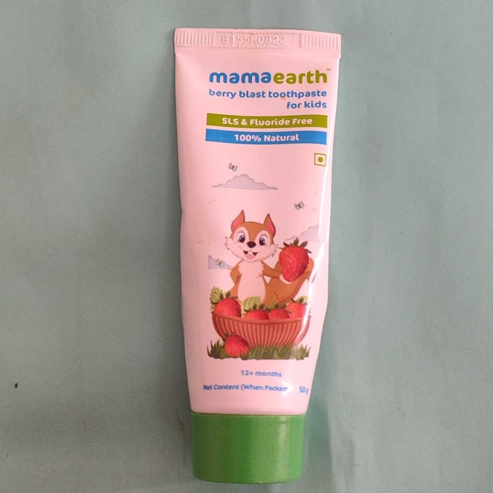 photo of Mamaearth Berry Blast Toothpaste shared by @namitha on  29 Nov 2022 - review