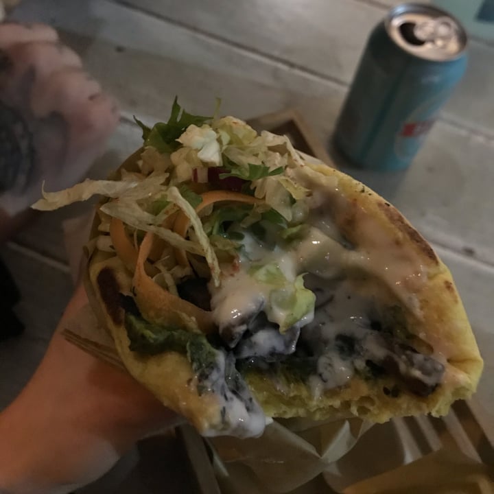 review photo of Cookoomela Grill Vegan Souvlaki “light green” shared by @tahneee on 18 Apr 2022 - review