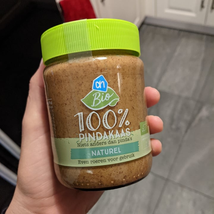 photo of Albert Heijn AH 100% Pindakaas Naturel shared by @vgntraveler on  23 Dec 2020 - review