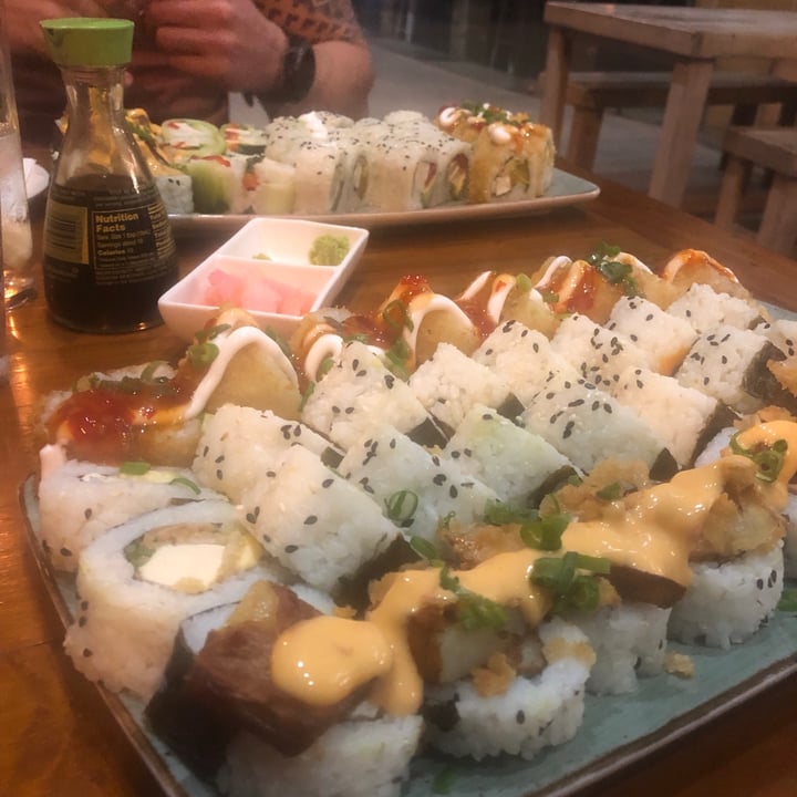 review photo of Aiko Sushi (old Active Sushi On Bree) R199 All You Can Eat shared by @veganguidejhb on 12 Jun 2022 - review