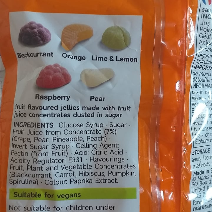 photo of Marks & Spencer Food (M&S) Fruit Jellies shared by @klavina on  01 Jun 2021 - review