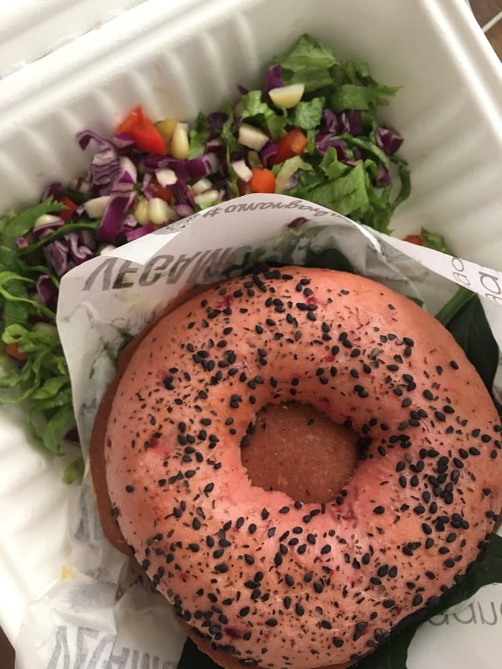 review photo of Vegamo MX Bagel de jamón y tocino shared by @pantereame on 06 Feb 2020 - review