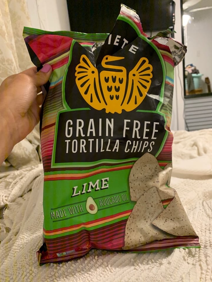 photo of Siete Family Foods Grain Free Tortilla Chips Squeeze of Lime shared by @gpb on  12 Jan 2020 - review