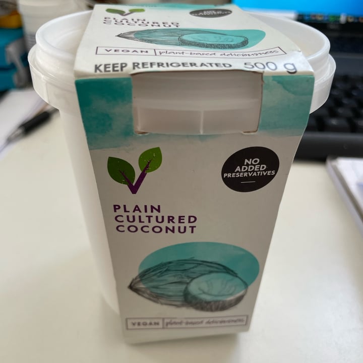 photo of Woolworths Food Plain Cultured Coconut Yoghurt shared by @jaxipop on  24 Jan 2022 - review