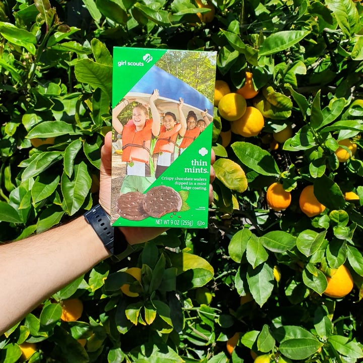 photo of Girl Scouts Thin Mints® shared by @paniwilson on  03 Apr 2022 - review