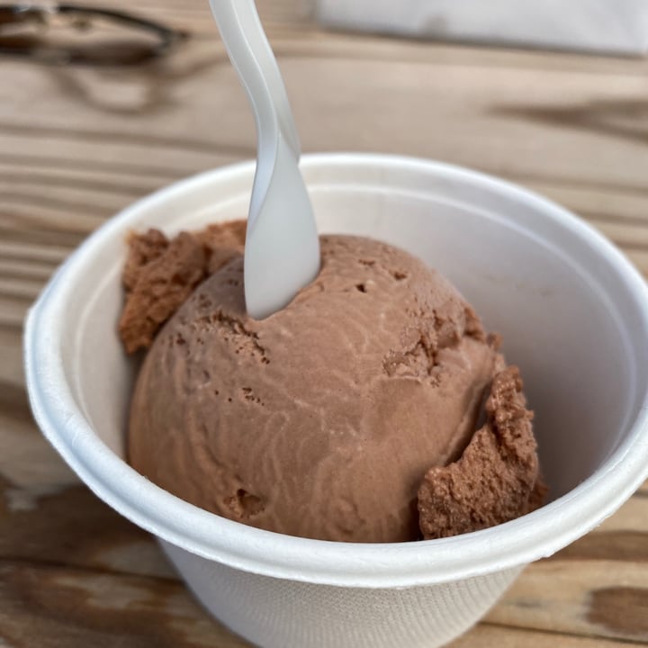 review photo of Unframed Ice Cream Vegan sea Salt Chocolate Ice Cream shared by @georgina98 on 02 Aug 2020 - review