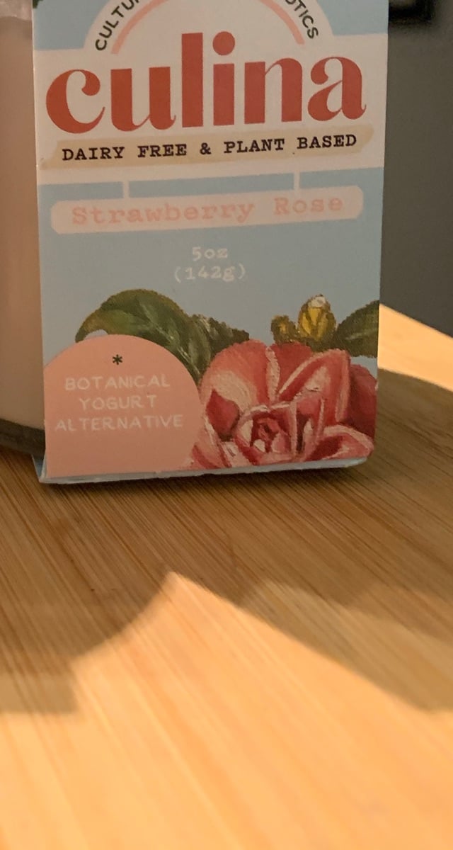 photo of Culina Yogurt Strawberry Rose Yogurt shared by @jleesavegan on  05 May 2020 - review