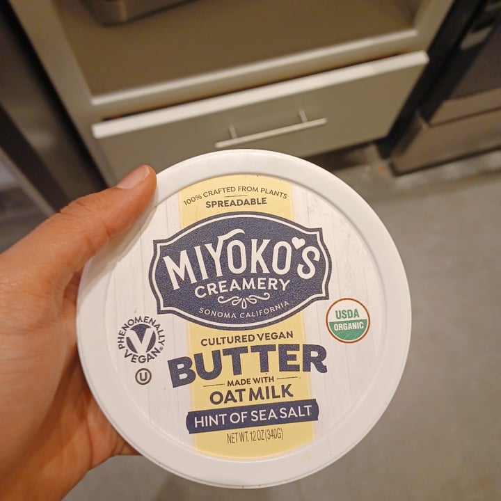 photo of Miyoko's Creamery Butter Made With Oat Milk Hint Of Sea Salt shared by @darkhana21 on  11 Dec 2021 - review