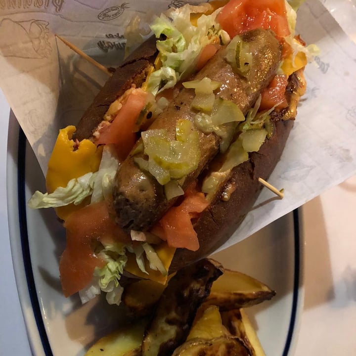 photo of Nessie Pub Vegan Hot Dog shared by @debh on  16 Mar 2022 - review