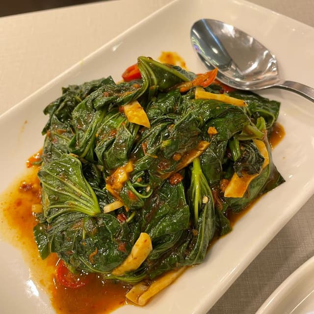 Photo of the dish “Sweet Potato Leaves”
