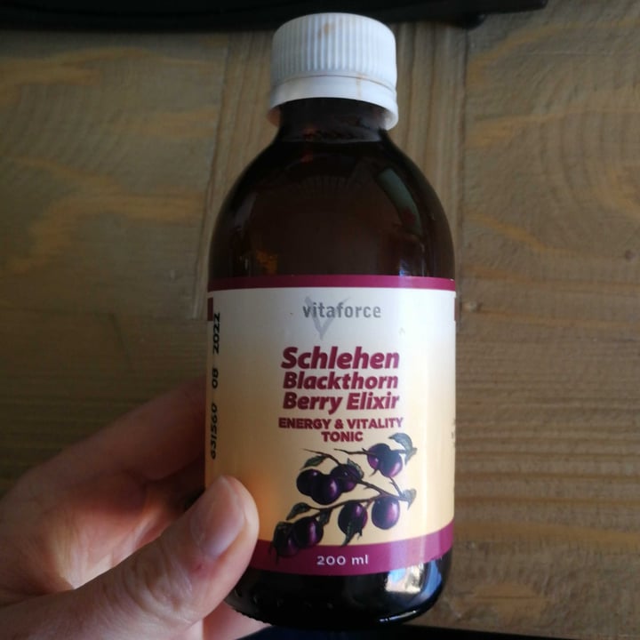 photo of Vitaforce Schlehen Blackthorn Berry Elixir shared by @taylavanreenen on  13 Oct 2020 - review