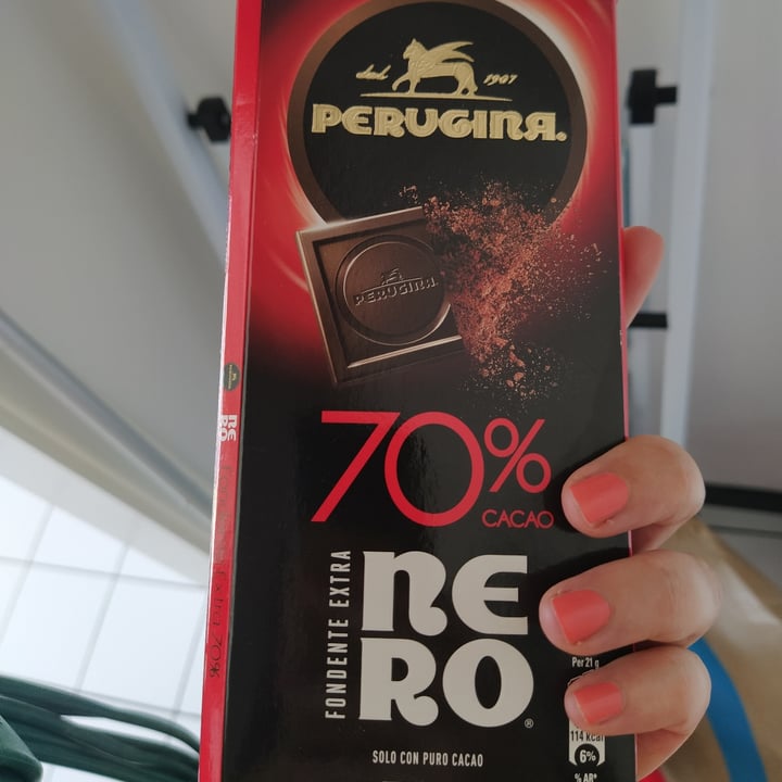 photo of Perugina Nero cioccolato Fondente Extra 70% shared by @chiaracappellini on  18 May 2022 - review