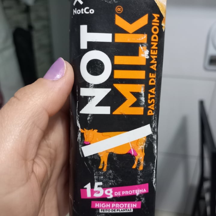 photo of NotCo Not Milk High Protein - Pasta De Amendoim shared by @gibontempo on  27 Nov 2022 - review