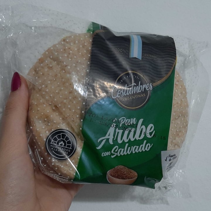 photo of Costumbres Argentinas Pan árabe con salvado shared by @agusmar on  06 Mar 2021 - review