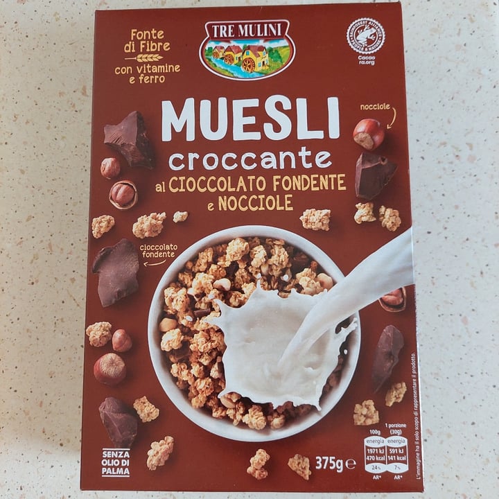 review photo of Tre Mulini Muesli croccante al cioccolato fondente shared by @wikypiky on 15 Apr 2022 - review