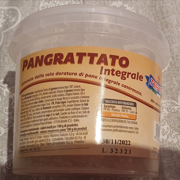 review photo of Trevisan Pangrattato integrale shared by @robyciuffo on 01 May 2022 - review