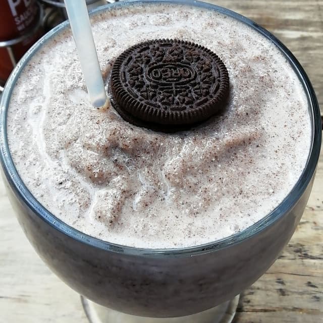 Foto do prato “Vegan Oreo Milkshake”