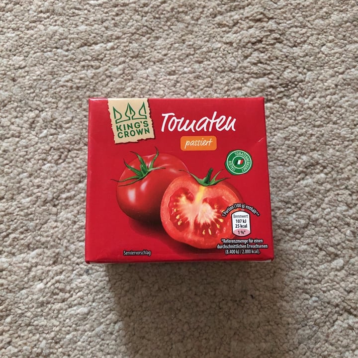 photo of King's crown Tomaten passiert shared by @20phia01 on  18 Aug 2021 - review