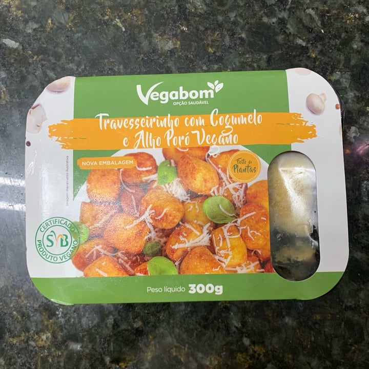 photo of Vegabom Travesseirinho com cogumelo e alho poró shared by @enzzzo on  01 Nov 2021 - review