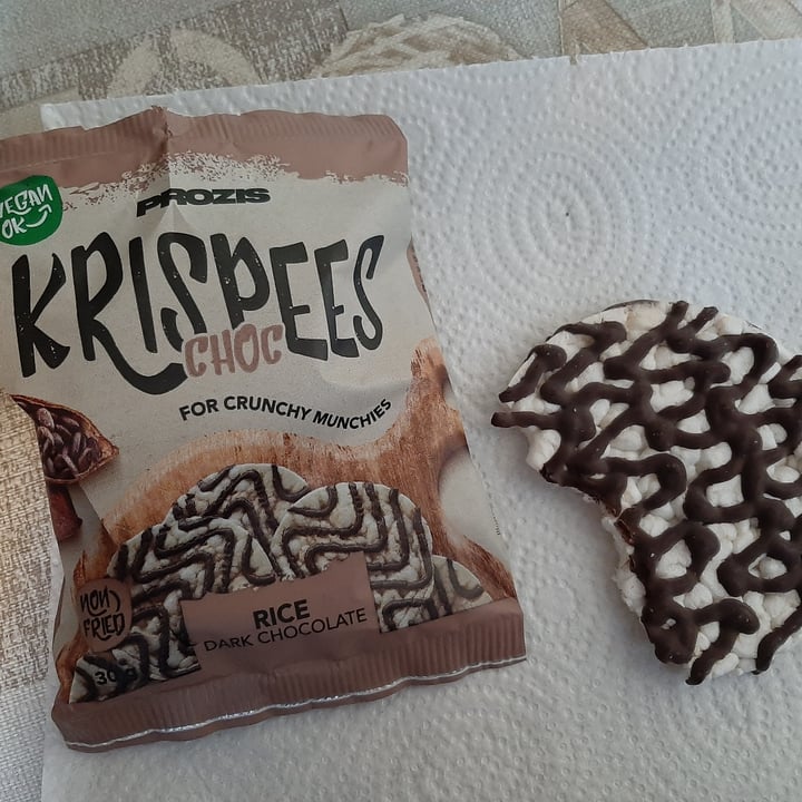 photo of Prozis Krispees choc shared by @testopesto on  05 Dec 2021 - review