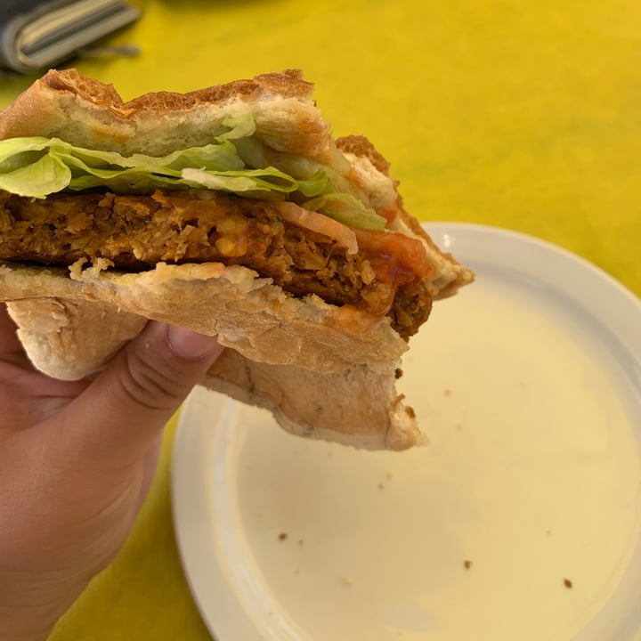 photo of Hills Maple Leaf Restaurant Veggie Burger shared by @claud on  01 Jul 2020 - review