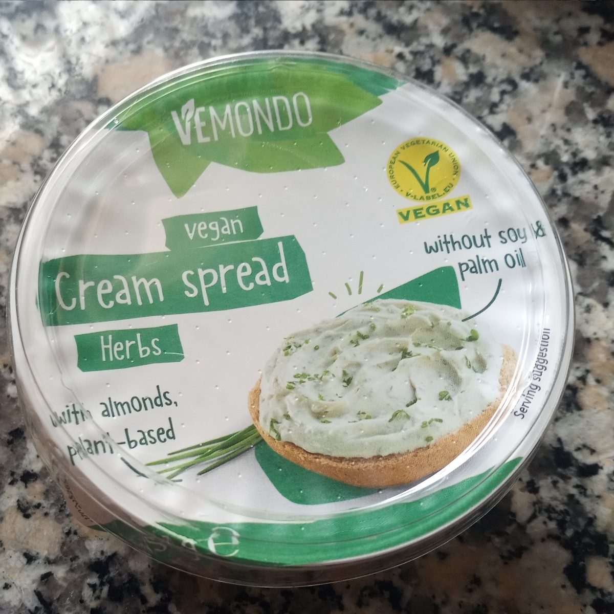 Vegan cream spread herbs from Vemondo - Vegan Product Reviews & Ratings ...
