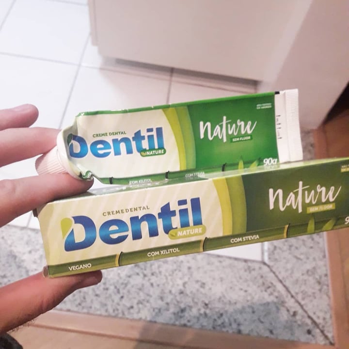 photo of Dentil Nature Dentil pasta de dente shared by @renatoff on  15 Apr 2020 - review
