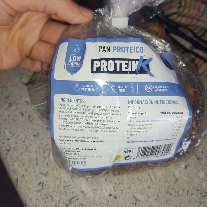 photo of Ketterer pan proteico Integral shared by @fredoomfortheanimals on  24 Aug 2022 - review