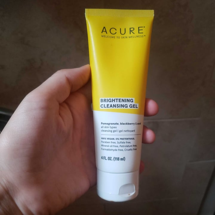 photo of Acure Brightening Cleansing Gel (Pomegranate, BlackBerry & Acai) shared by @amakarick on  29 Aug 2021 - review