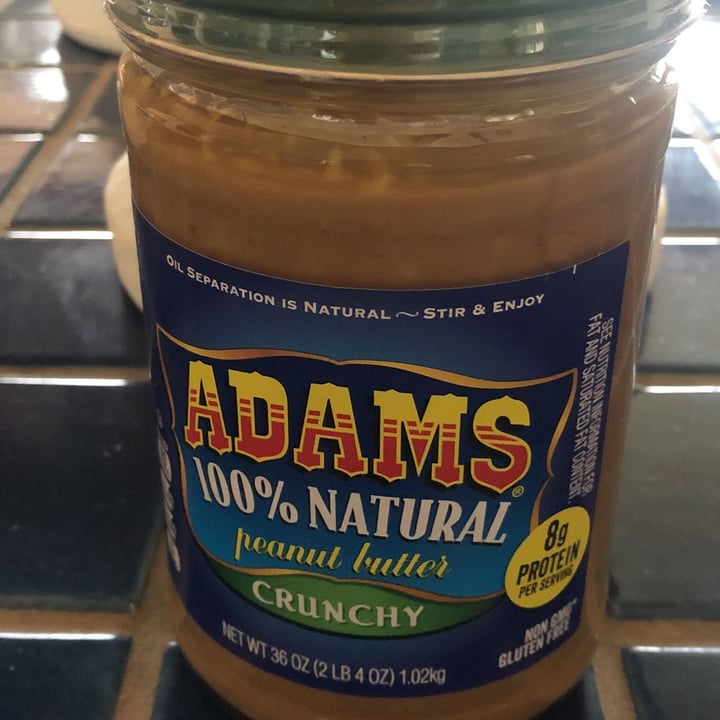 review photo of Adams 100% Natural Peanut Butter Crunchy shared by @luxevegan on 27 May 2022 - review