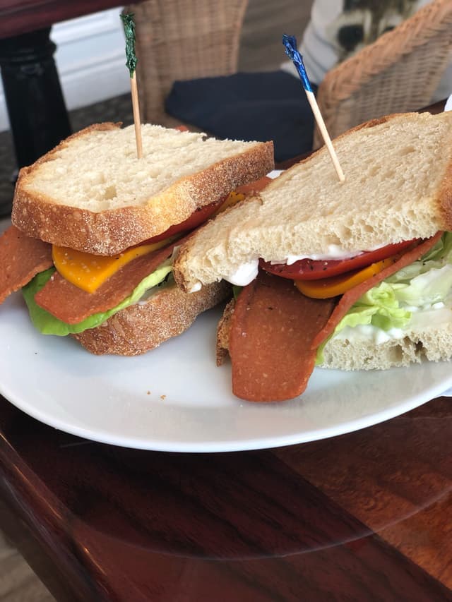 Photo of the dish “BLT sandwich, Cheesecake, Mocha, and Sandwich”