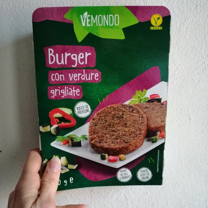 review photo of Vemondo Burger con Verdure Grigliate shared by @giuliagh on 18 Mar 2022 - review