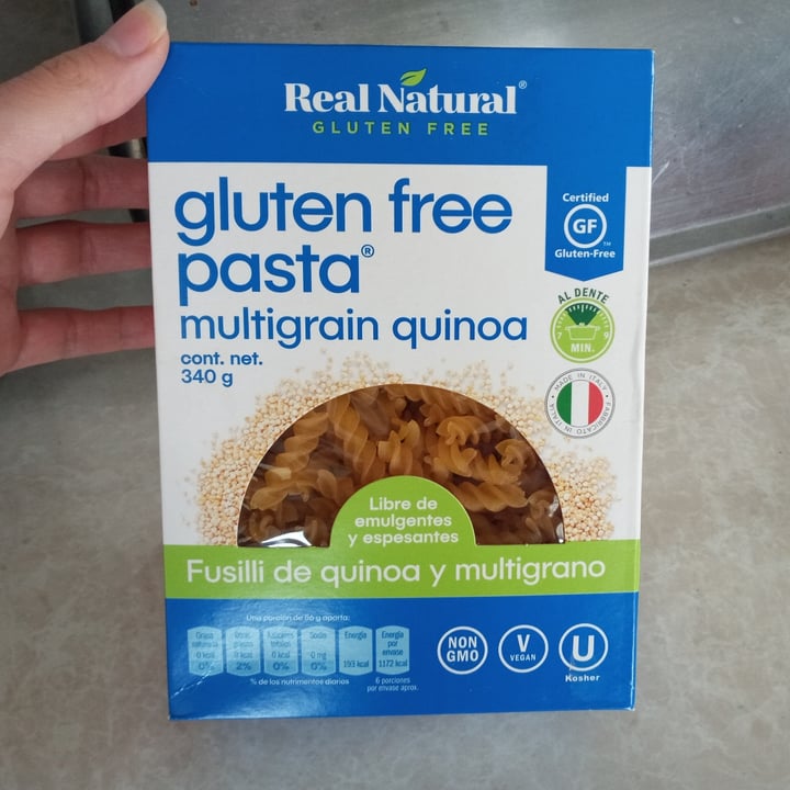 photo of Real natural Fusilli De Quinoa Y Multigrano shared by @bettyveg on  04 May 2021 - review